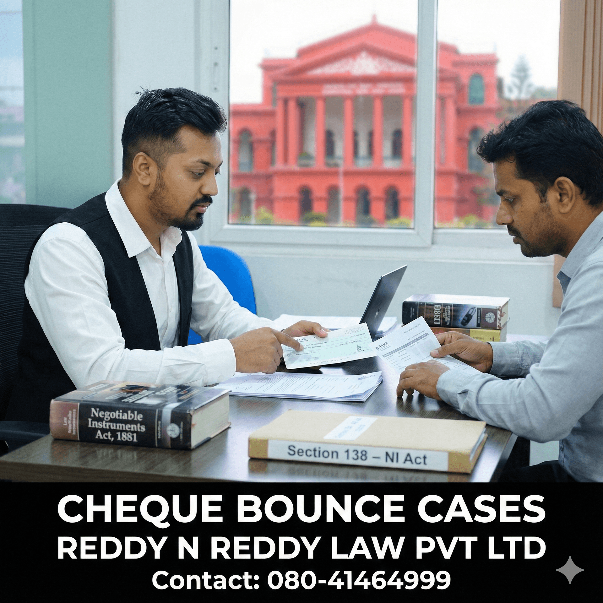 Cheque Bounce Cases Services - Mobile Banner